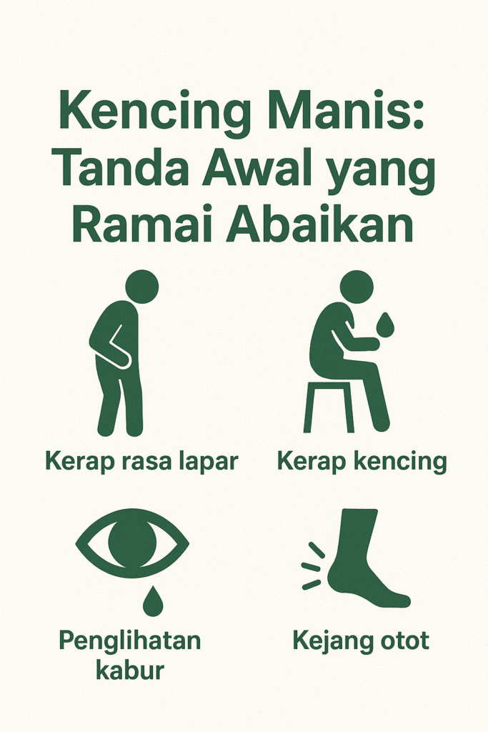 Kencing Manis: Tanda Awal yang Ramai Abaikan