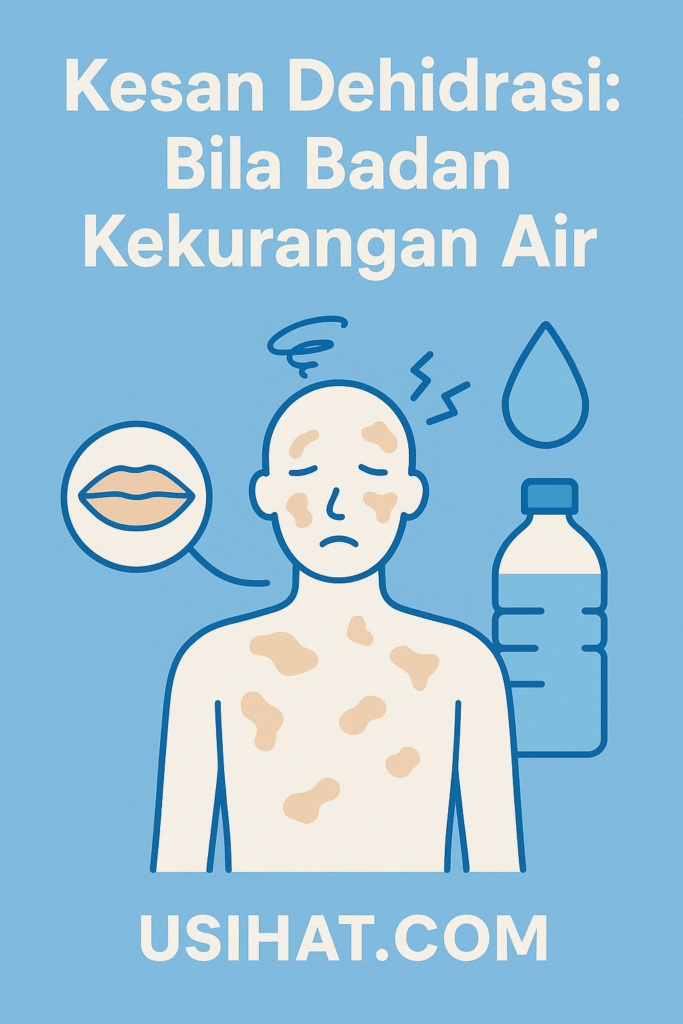 Kesan Dehidrasi: Bila Badan Kekurangan Air